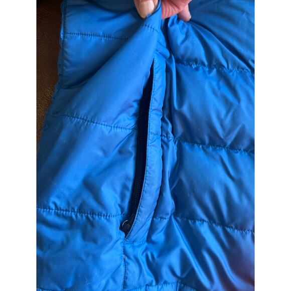 North Face Goose Down Blue Puffer Jacket - M (10-12) - Picture 4 of 5